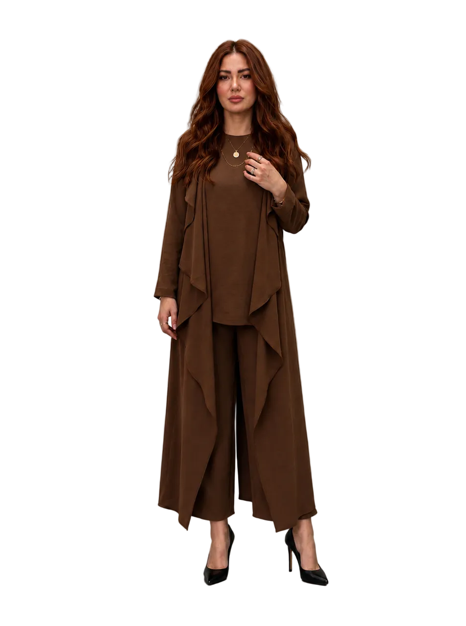 Three-Piece Set Brown8