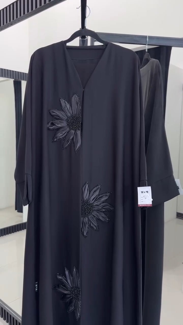 Chic Luxe dress with flowers FESEK7 - kewe