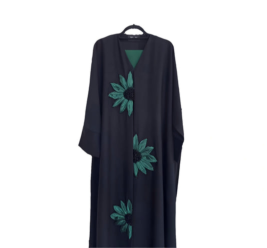 Chic Luxe dress with flowers FESEK7 - kewe