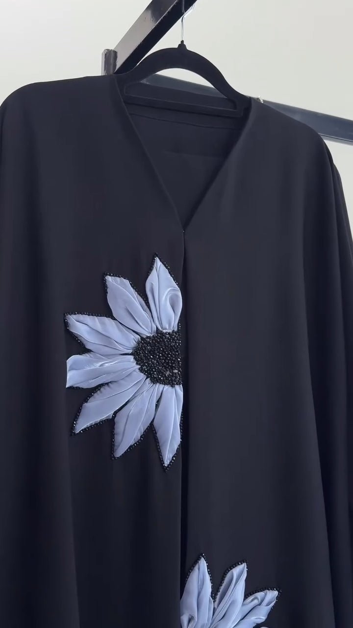 Chic Luxe dress with flowers FESEK7 - kewe