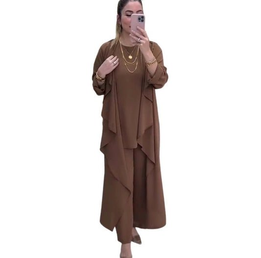 Three - Piece Set Brown8 - kewe