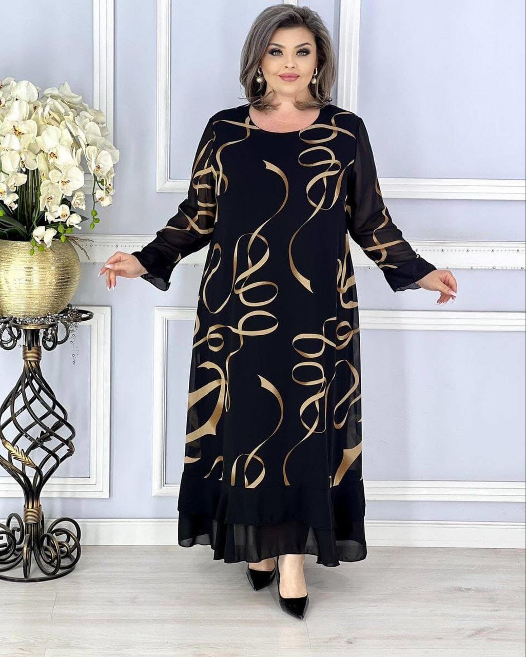 digital print dress FATH3 - kewe