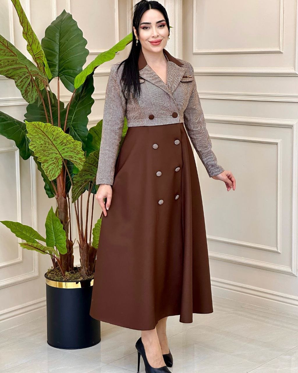 Katan Fabric Abaya Firo - kewe