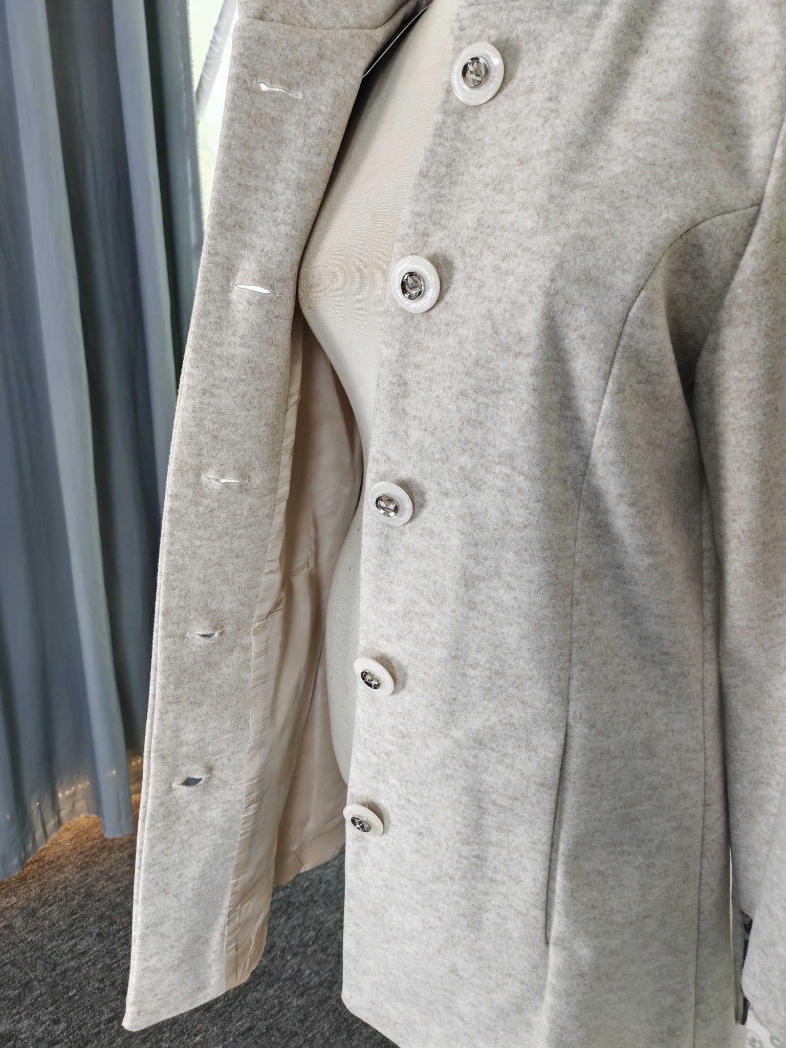 leopard lining Jacket Dsny6 - kewe