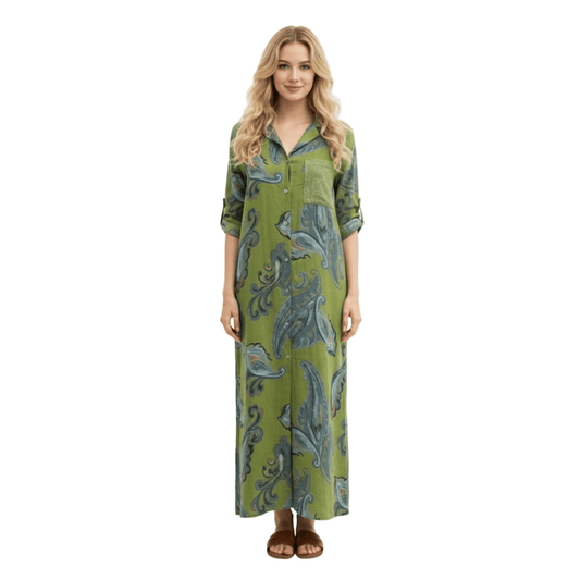 digital print dress ANDO5 - kewe