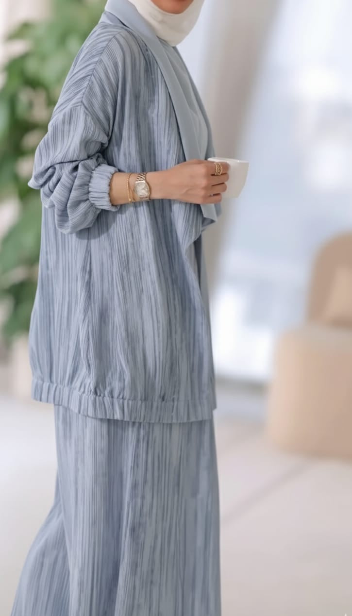 3 pieces sky blue set Smola7 - kewe