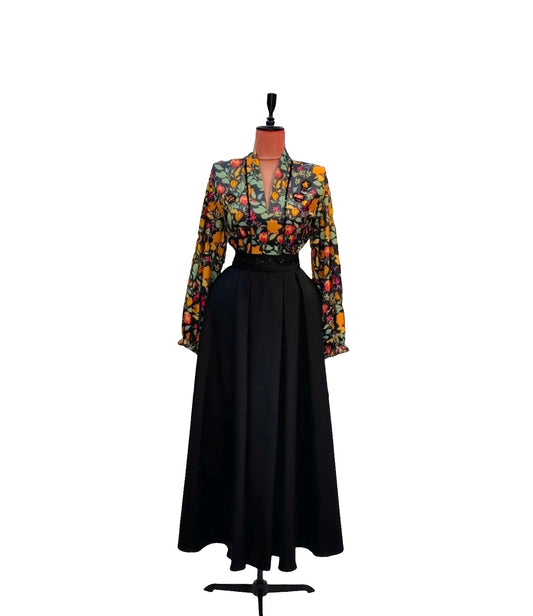 digital print dress Pan44 - kewe