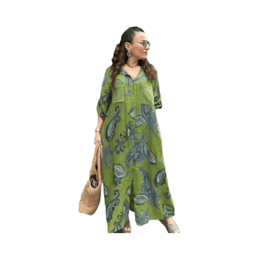 digital print dress ANDO5 - kewe