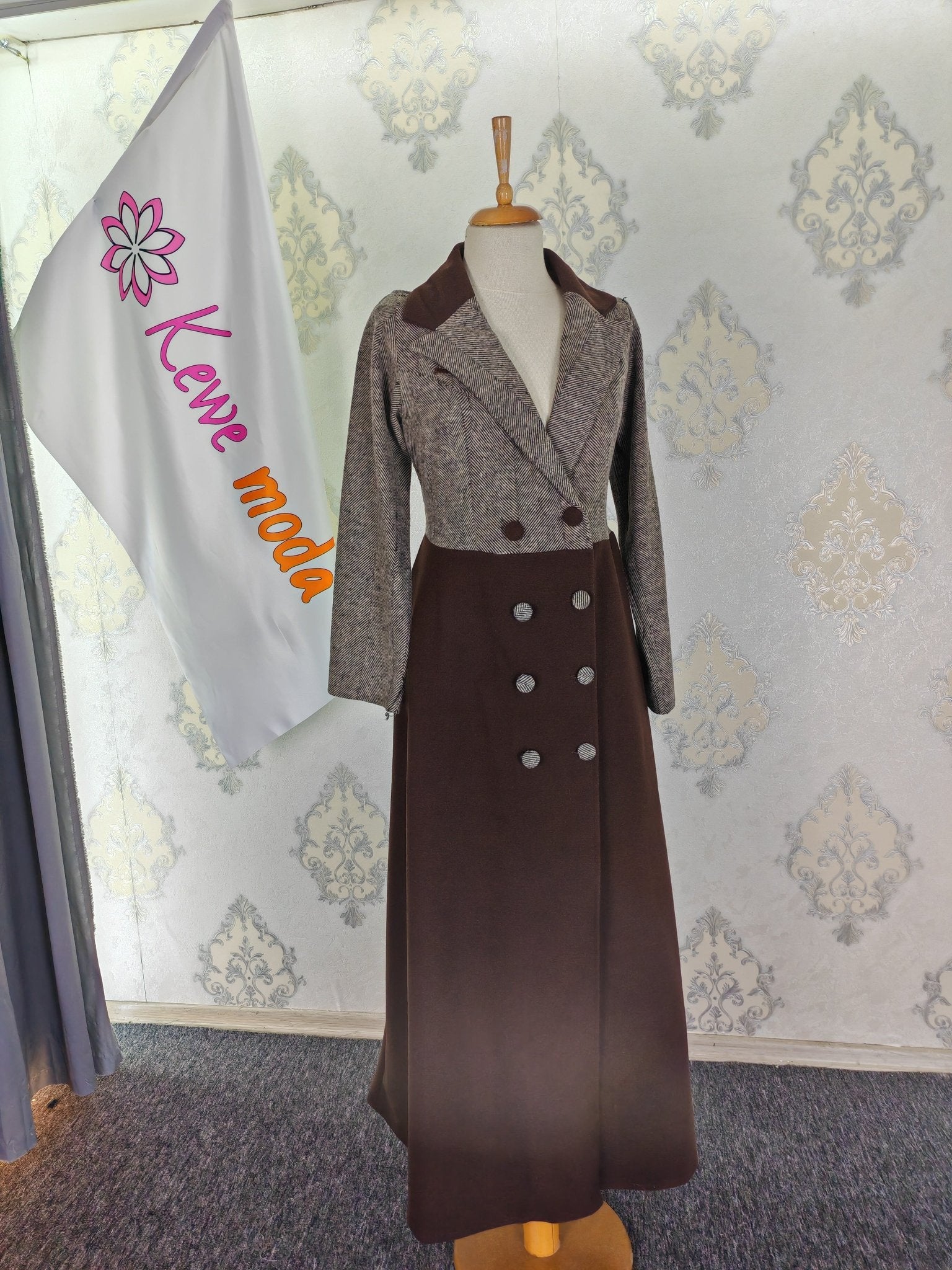 Katan Fabric Abaya Firo - kewe