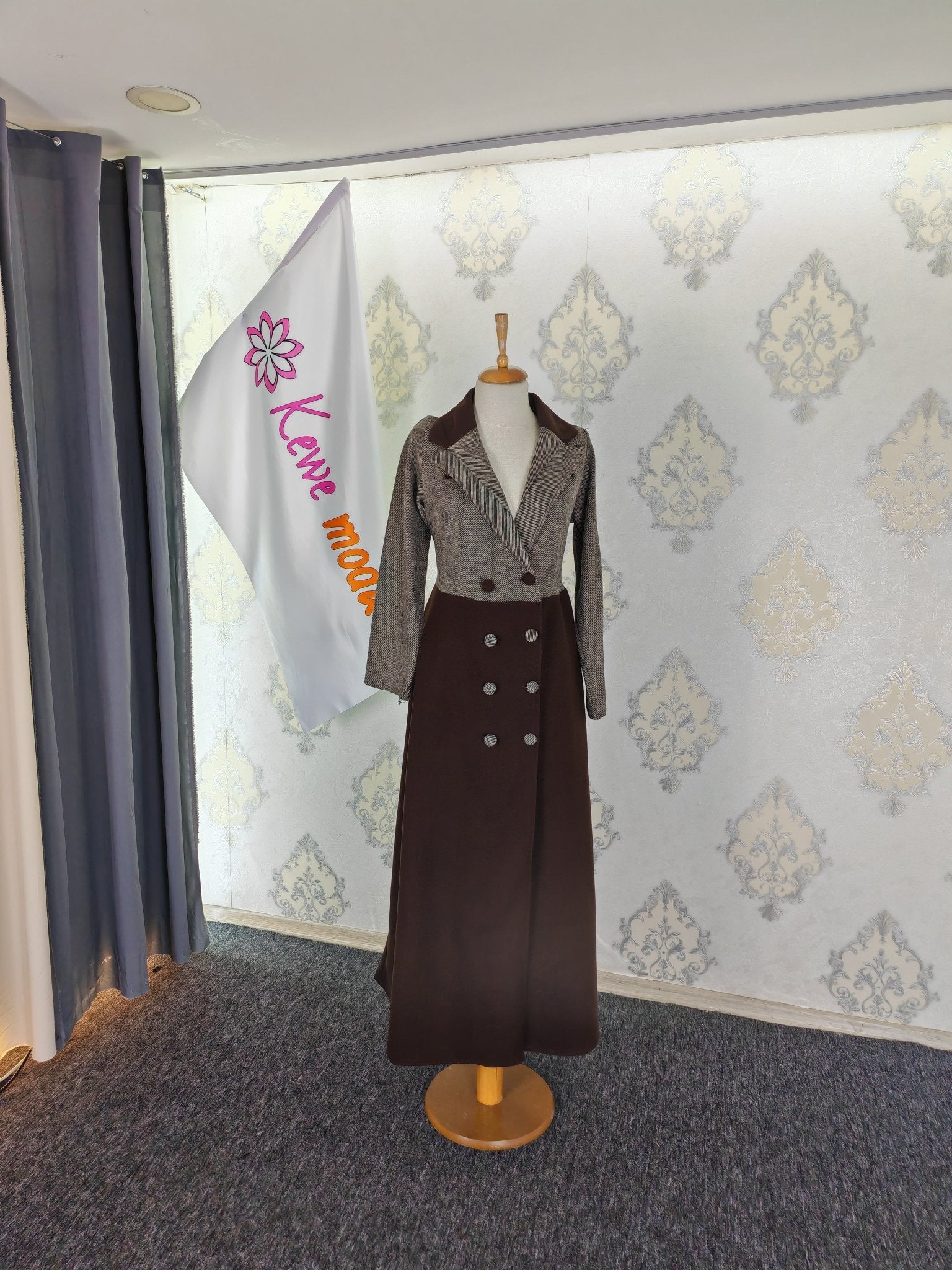 Katan Fabric Abaya Firo - kewe